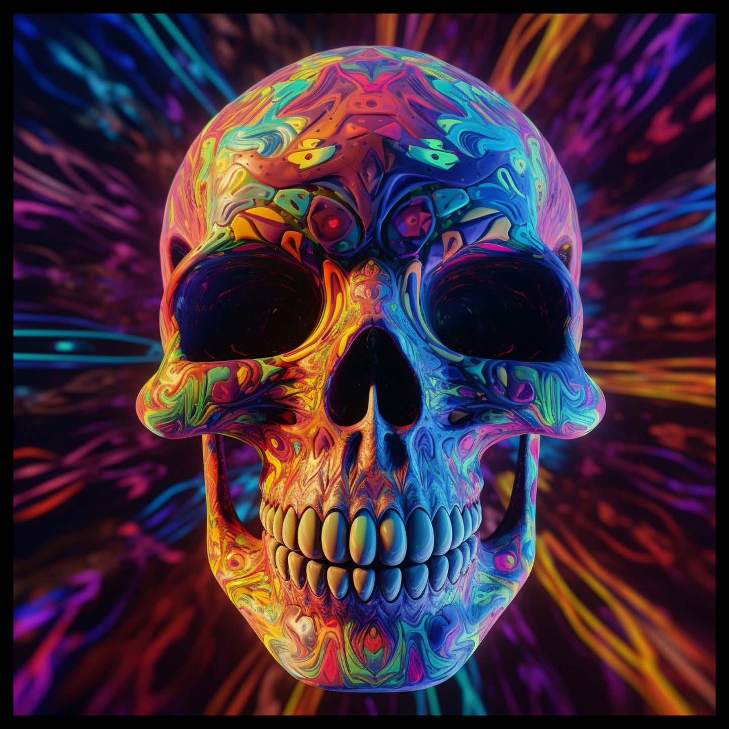 Psychedelic Skeleton