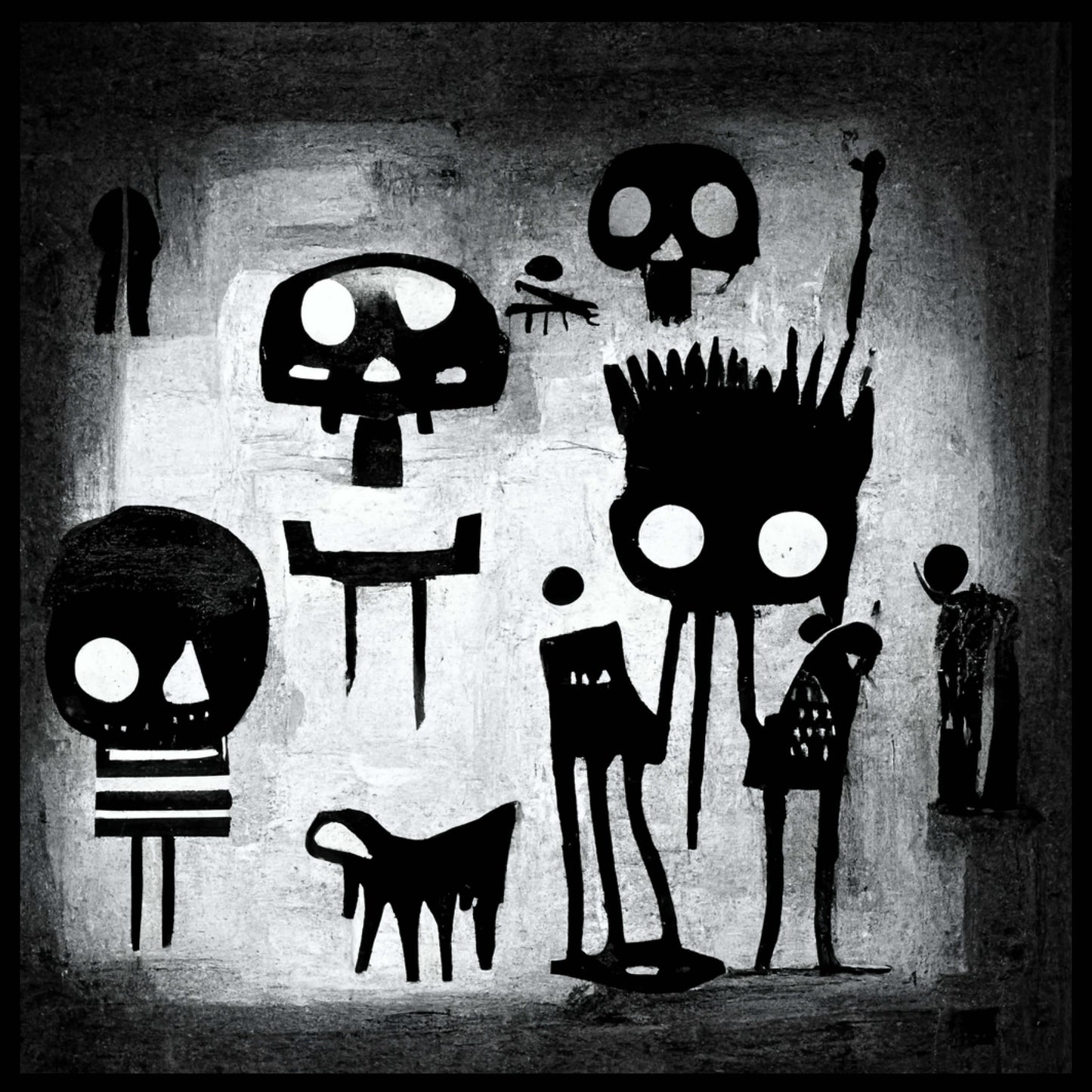 Basquiat Skeletons