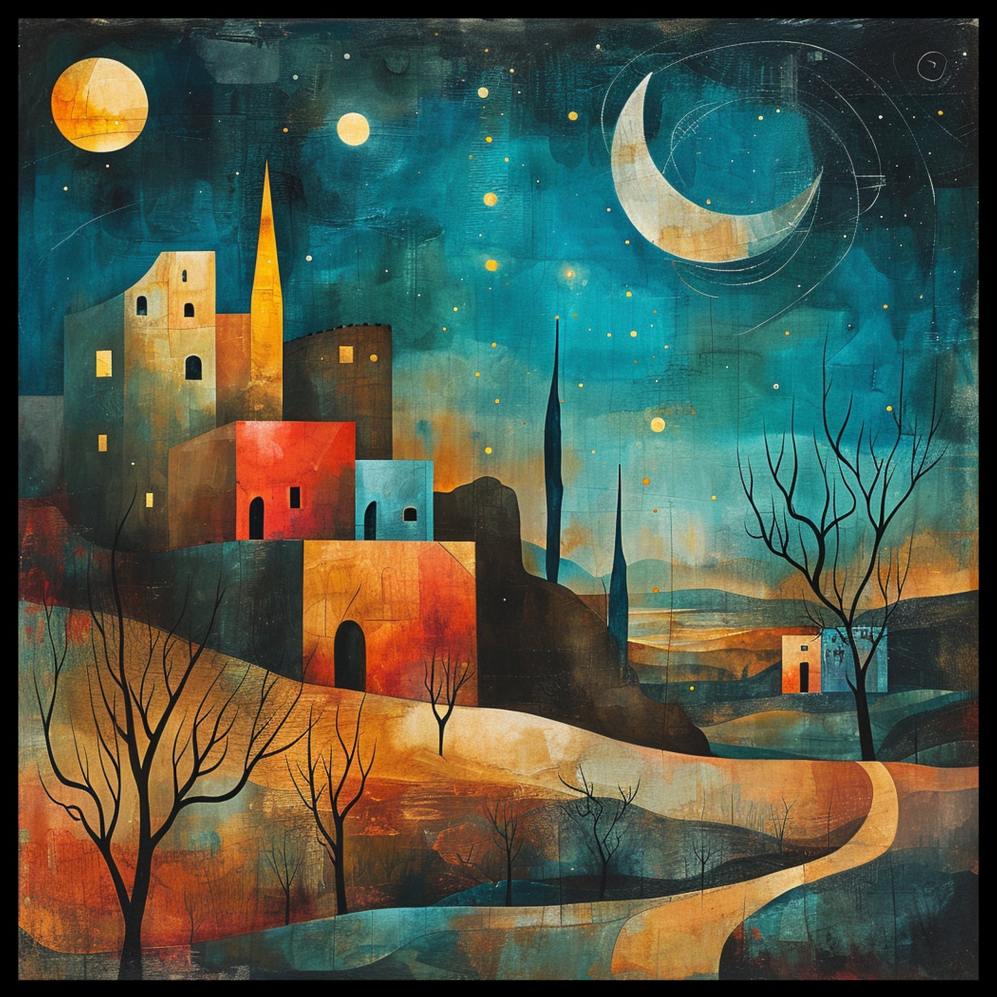 Beautiful Desert Night