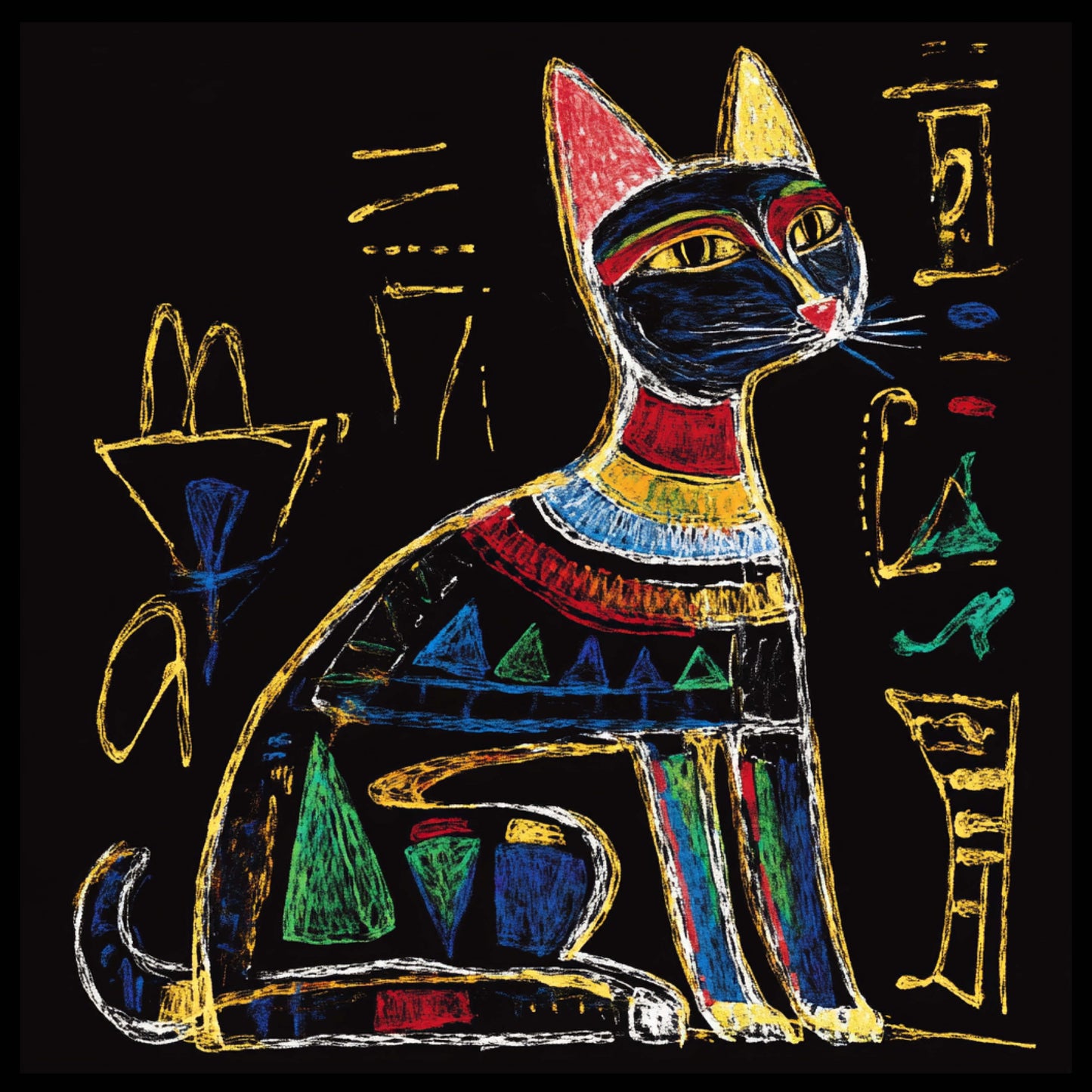 Chalk Cat