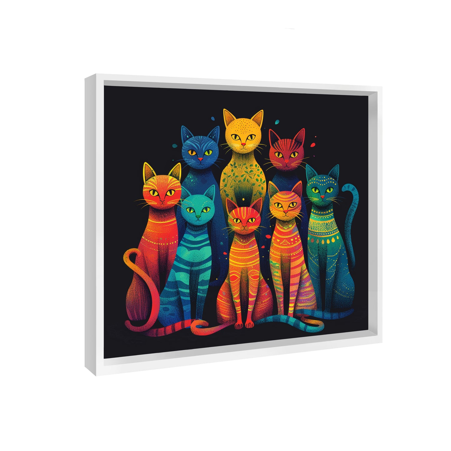 Colourful Cats