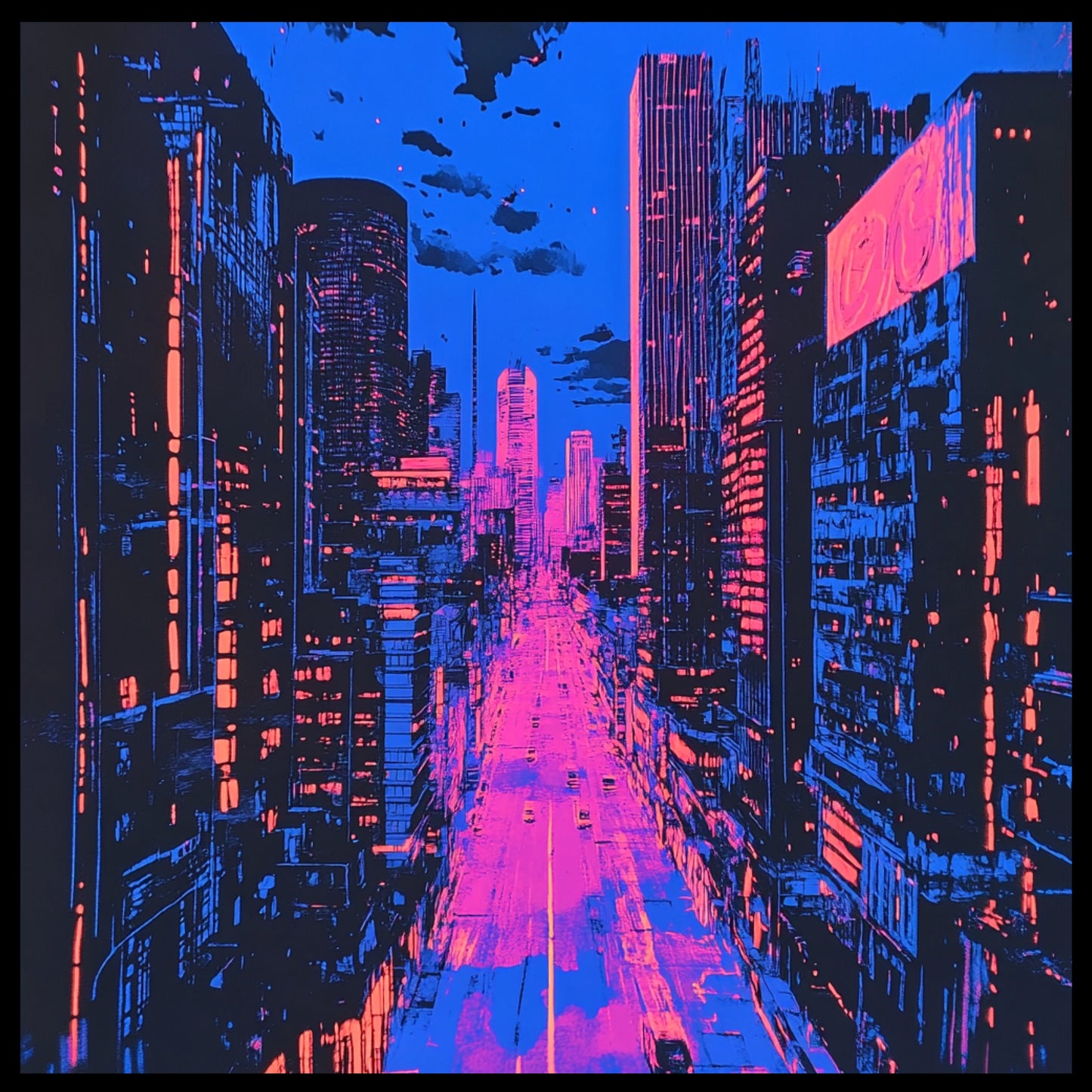 Glowing Avenue