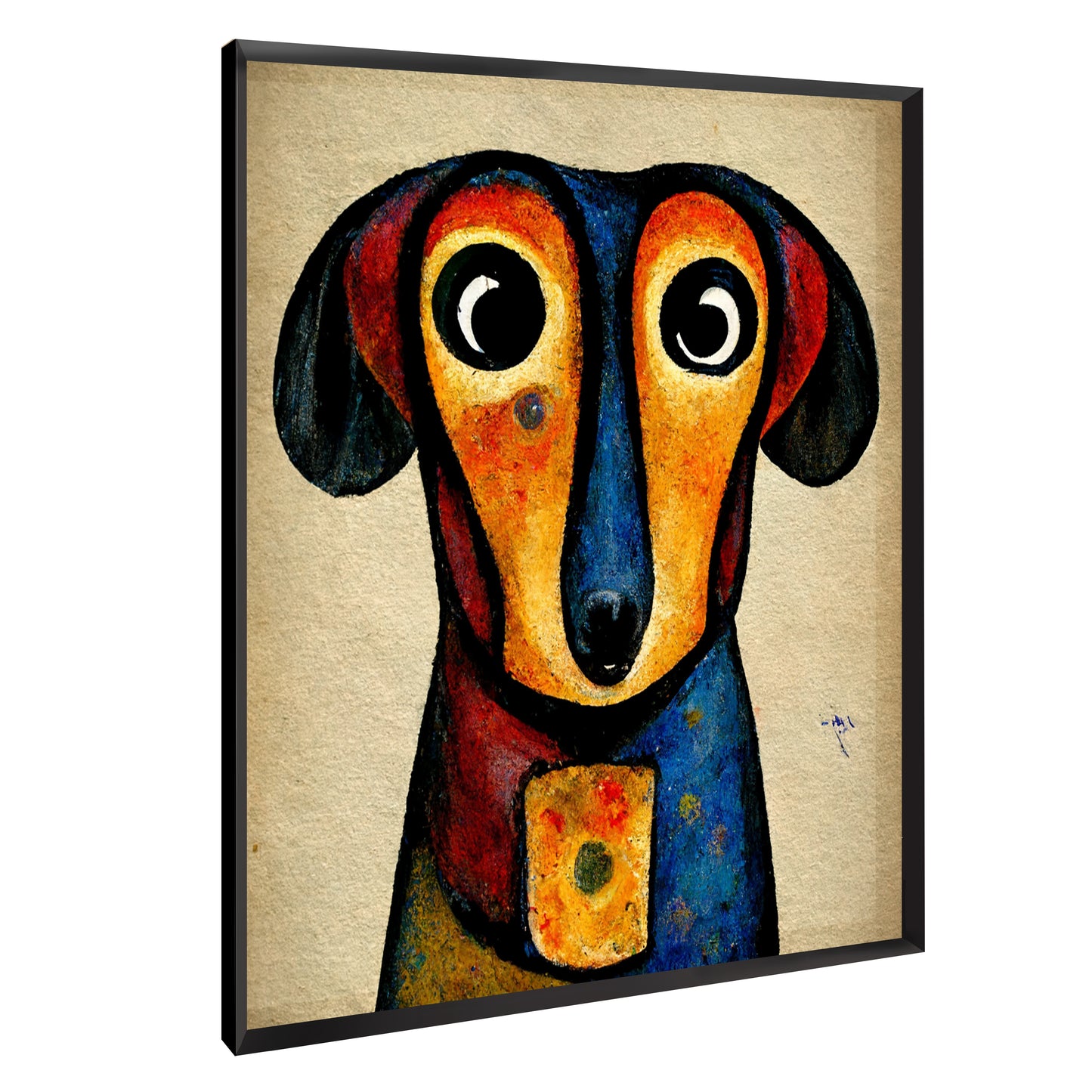 Cubist dog